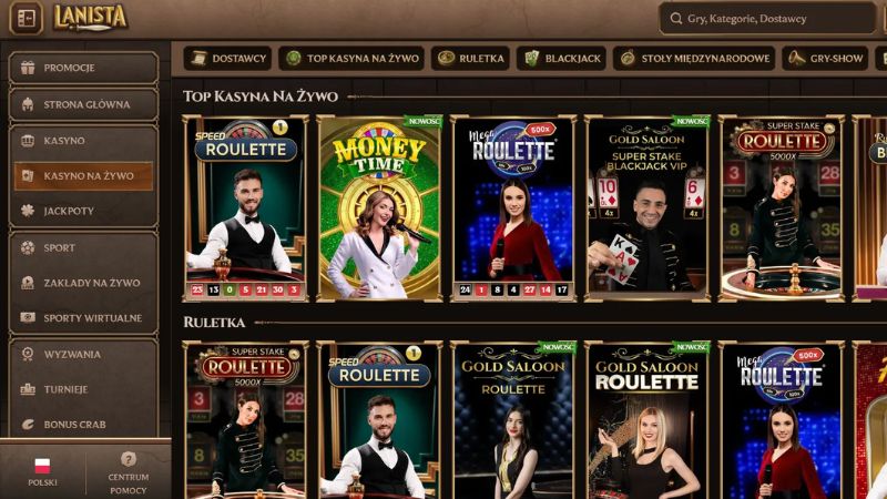 Lanista Casino screenshot